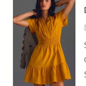 Maeve Somerset corduroy edition mini dress NWT
